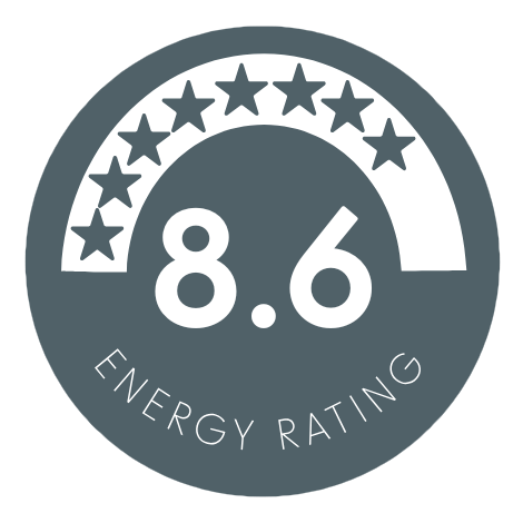 8.6 star NatHERS rating
