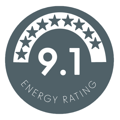 9.1 star NatHERS rating