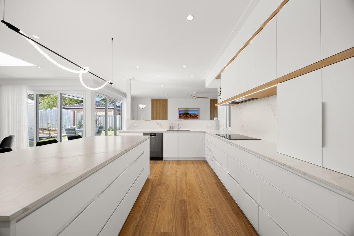 Interior of the Lombardy St custom home in Woodlands