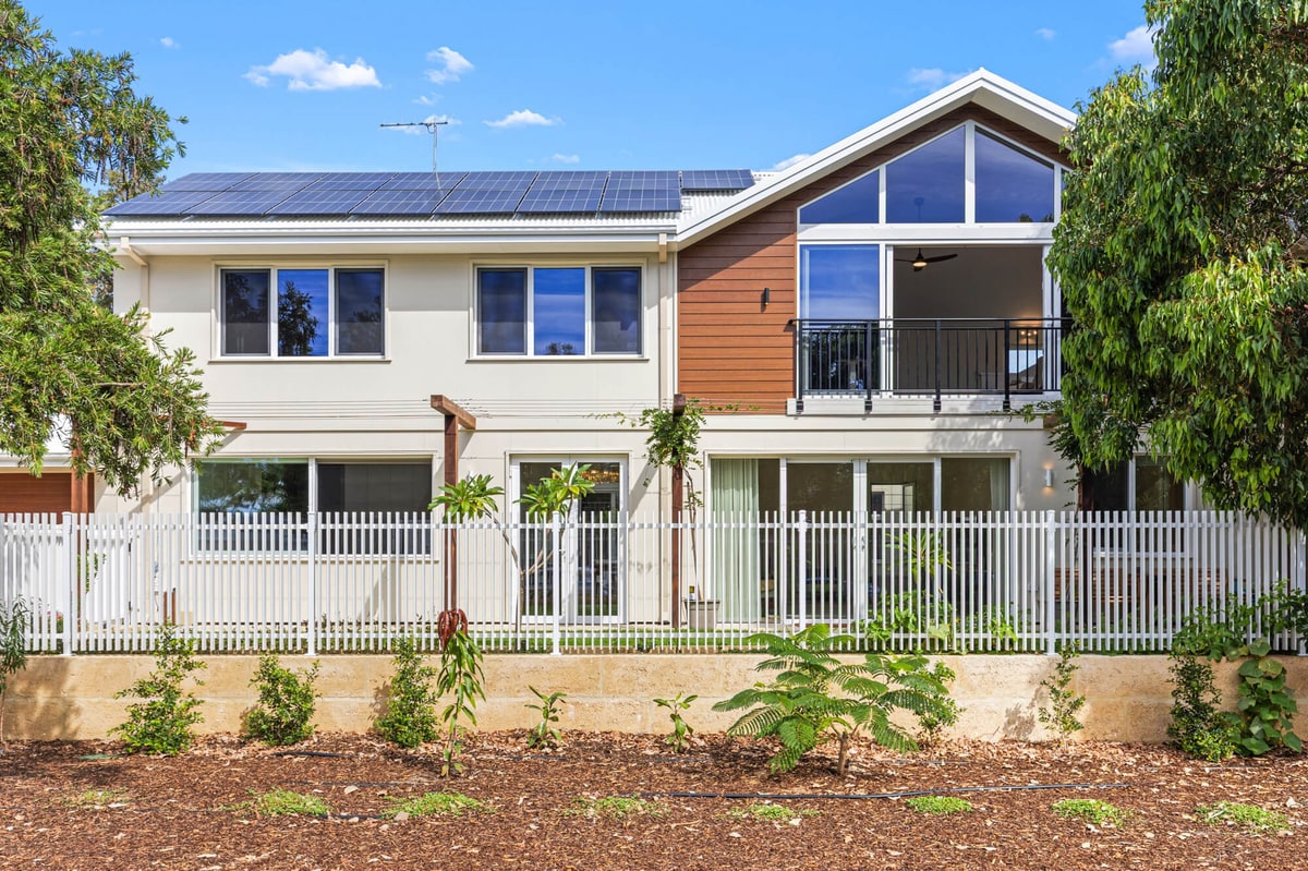 A north-facing Norde Homes living space