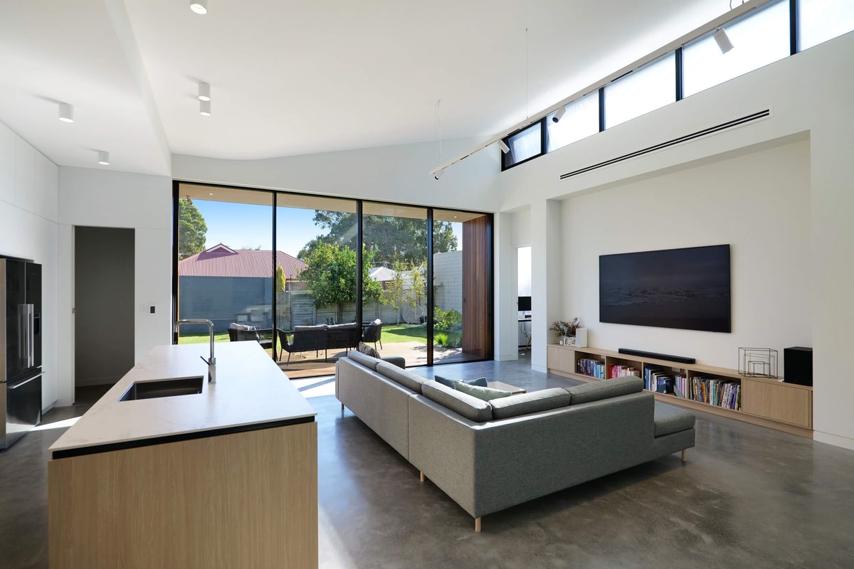 High-performance home exterior, North Perth