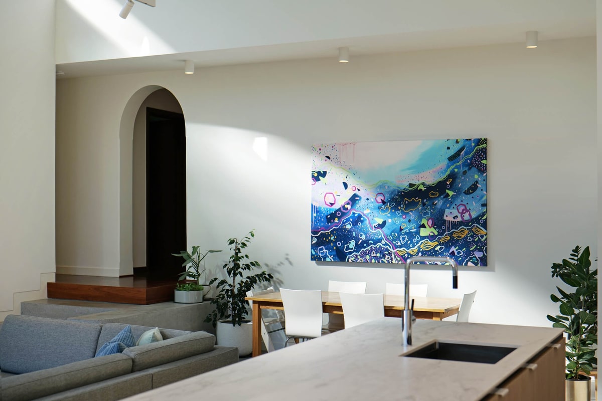 Open plan space